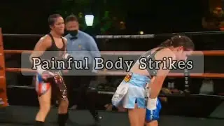 MMA & boxing knockouts | Women's Painful Body Strikes