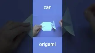 How to make a paper CAR | Origami Paper car #car #origami #tutorial #shorts