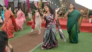 Malayalam wedding dance# Friend's engagement# bride's dance# malayalam fusion songs# FIRST VIDEO