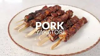 Yakitori Pork Belly Skewers