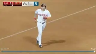 YAIRO MUNOZ PONE DELANTE LOS TOROS CON ENORME HOMERUN