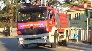[OLD VIDEO] Autopompa + Autobotte Vigili del Fuoco San Don&agrave; di Piave in emergenza
