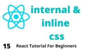React internal & inline css how to use | Reactjs tutorial for beginners in hindi - Web Boss