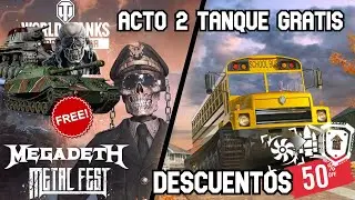 World Of Tanks Console Espa&ntilde;ol - MEGADETH | TANQUES GRATIS