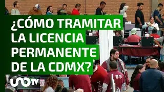 Te decimos cómo tramitar, paso a paso, la licencia permanente en la CDMX.