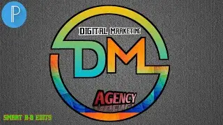 How to make Digital marketing  Logo with pixellab  Smart A.B Edits🔥🔥