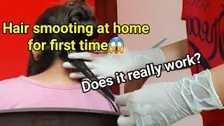 How to do hair Smoothening at home || Review as well as expience || By Amazing Tips