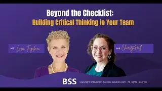 Beyond the Checklist: Building Critical Thinking in Your Team