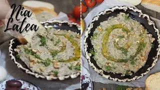Melanzani Creme I Melitzanosalata I griechischer Auberginendip