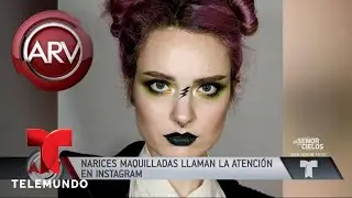 Narices maquilladas son tendencia en Instagram | Al Rojo Vivo | Telemundo