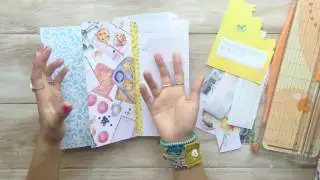 Daphne's Diary Travelers Notebook Junk Journal // Journal Giveaway!!