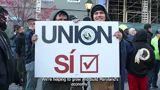 AFT Maryland at the 2024 AFL-CIO Labor Rally in Annapolis
