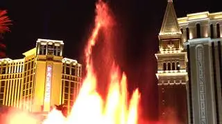 The Mirage Artificial Volcano Show