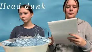 Water head dunk challenge 
