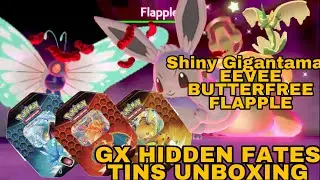 Pokemon Sword And Shield - Shiny GMax Star shiny HA EEVEE, BUTTERFREE And FLAPPLE