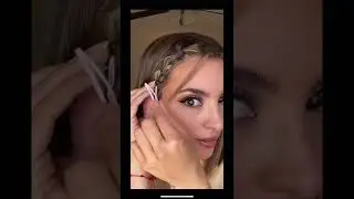 Easy 90&rsquo;s hair for School 💗 #hairtutorial #hairstyle #beauty #peinadosfaciles