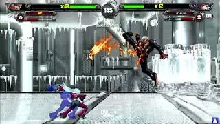 K' Vs Kula(Cpu Level 5 VS)-Kof Wing EX
