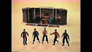 1975 Star Trek playset Mego TV commercial