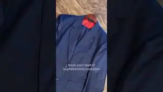 PERSONA Blue Magic 🪄2pc Blue x Red Window Pane Suit Custom-made ✂️ BuyPERSONA &ldquo;A Lifestyle Brand&rdquo;