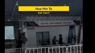 Hua Hin to Koh Tao Ferry Guide | Bus, Taxi, Costs & Seasickness Tips
