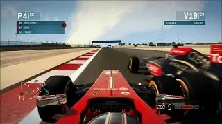 F1 2013 CAREER MODE SEASON 3-FERRARI/BAHRAIN GP/RACE GAMEPLAY PS3