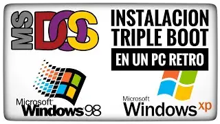 C&oacute;mo hacer una instalaci&oacute;n triple boot: DOS, Windows 98 y Windows XP, paso a paso.