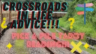 ❌ 🚗❤️🚊Are you at a crossroads in your life? Choice on career and relationships ? Stamps Below !
