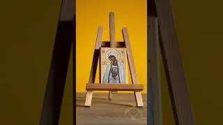 Our Lady of F&aacute;tima Replica on wood #replica #iconography #icon