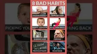 8 bad habits #habits #badhabits #habit #badhabit #vocabulary #english #vocabularywords