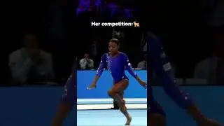 Can anyone beat the GOAT?🐐 #gymnastics #floor #tumbling #olympics #simonebiles #champion #sports