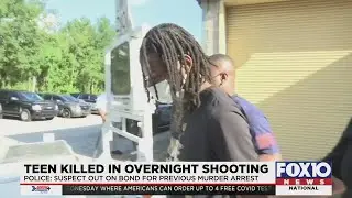 Man accused of killing teenage girlfriend was out on bond in another murder case