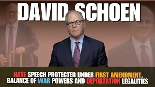 DAVID SCHOEN on ICE, Dictatorship & Free Speech: Unfiltered Truth About Trump & Power in America