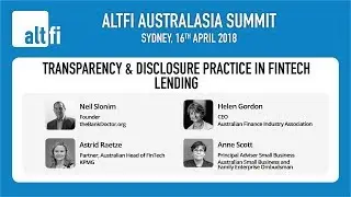 Transparency & Disclosure Practice in Fintech Lending