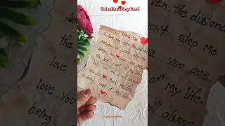 DIY Valentine&rsquo;s Card Idea &hearts;️| Valentine's Day Gift Idea 💖 #valentinesdaygiftidea​ #valentinesdaycard
