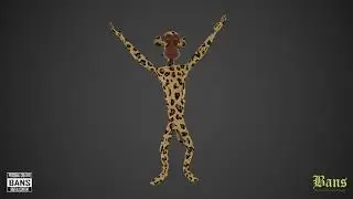 Bored Ape Leopard preview 360 (Sell 3D Model on CGTRADERS) (BANS (PERSONAL CREATIVE DESIGN))