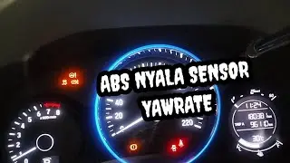 ABS HRV ODOMETER KASIH PERINGATAN | ABS NYALA KESEKIAN KALINYA.