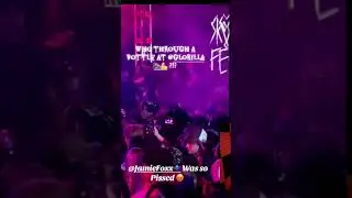 Jamie Foxx Goes OFF on Crowd After Water Bottle Incident! #shorts