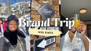 BRAND TRIP WITH KIEHL'S TO WYOMING| Luxury Hotel Stay, First Time Skiing,Content Creator Advice,Etc.