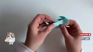 DIY/Origami Katze 🐈 /Origami Tiere/Papier basteln/Origami 🐱 Cat 