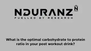 Recovery drinks | What is the optimal carbohydrate to protein ratio in your post workout drink?
