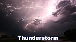 Thunderstorm Full Rain Relaxing Feeling Video | Brainmeditation