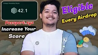 Eligible Every Airdrop 🤑 - Increase Gitcoin Passport.Xyz Score 2025 | Gitcoin Passport Score 20  🔥
