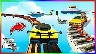 GTA 5 STUNT PARKOUR RACE