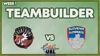 TORONTO TYRANTRUMS VS SLOVENIA SLOWBROS | TEAMBUILDER | UBL D-League W1