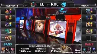 Elements vs Roccat - Week 4 Day 1