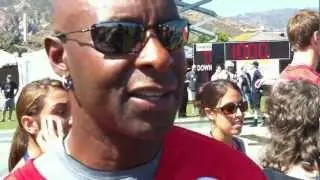 Interviewing Jerry Rice at the Madden 11 Launch Game (6-22-2010)
