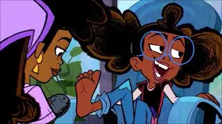 Marvel&rsquo;s Moon Girl And Devil Dinosaur - Adria and Lunella Feet Tickle
