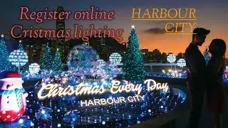 Caraa Register Online Harbour city Cristmas lighting garden in Acean terminal Deck