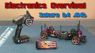 3Racing Sakura D4 AWD Build - Electronics Overview