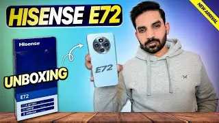 Hisense E72 Unboxing and first look | is Hisense E72 good phone? | New arrival and good competition 
